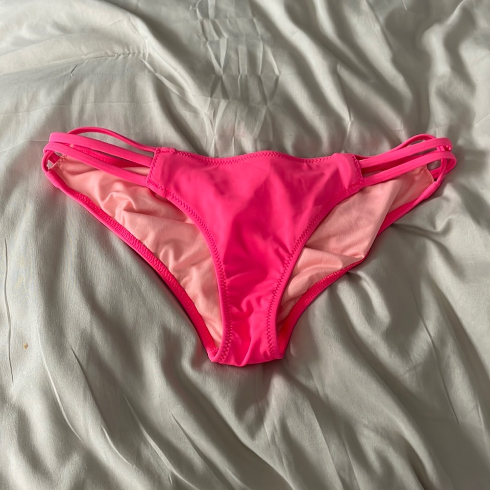 Hot pink VS bikini bottoms